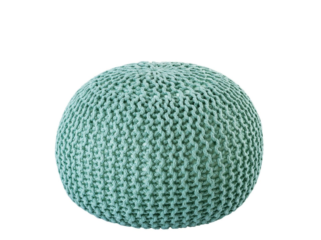 Pouf PREMIUM ø45cm Sitzhocker Strickpouf Innen Terrasse Pool Garten nachhaltig Pouf PREMIUM ø45cm Sitzhocker Strickpouf Innen Terrasse Pool Garten nachhaltig