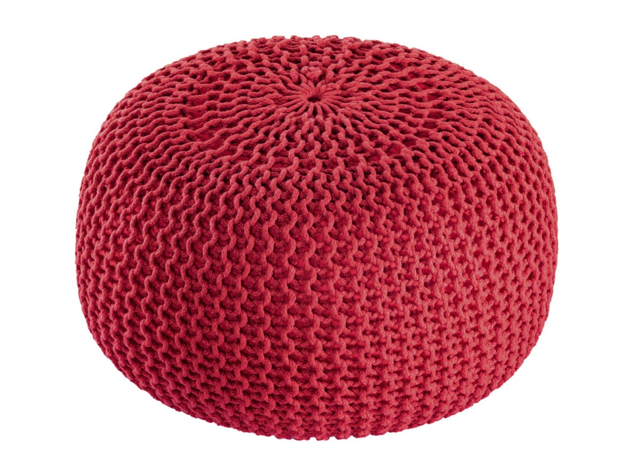 Sitzpouf ø55cm Pouf Strickhocker Strickpouf PREMIUM Innen Terrasse Pool Garten nachhaltig Sitzpouf ø55cm Pouf Strickhocker Strickpouf PREMIUM Innen Terrasse Pool Garten nachhaltig