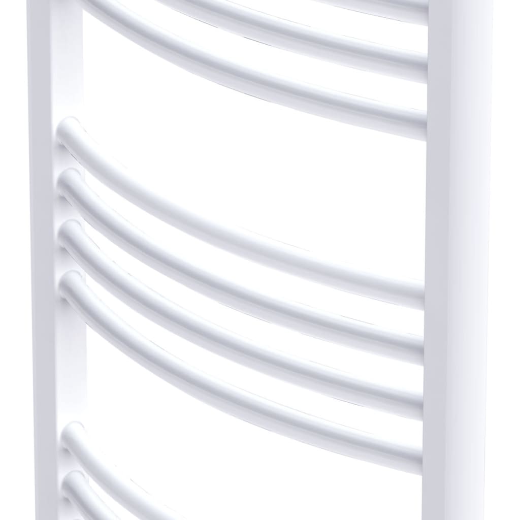 Badezimmerheizkörper, Zentralheizung, Handtuchhalter, gebogen, 500 x 764 mm Badezimmerheizkörper, Zentralheizung, Handtuchhalter, gebogen, 500 x 764 mm