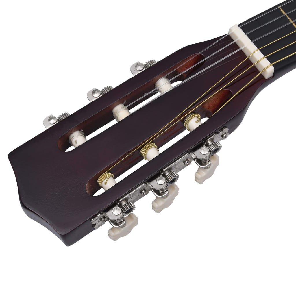 Anfänger Gitarre Gitarrenset 34 Zoll Klassikgitarre mit 8 Zubehörteilen Anfänger Gitarre Gitarrenset 34 Zoll Klassikgitarre mit 8 Zubehörteilen