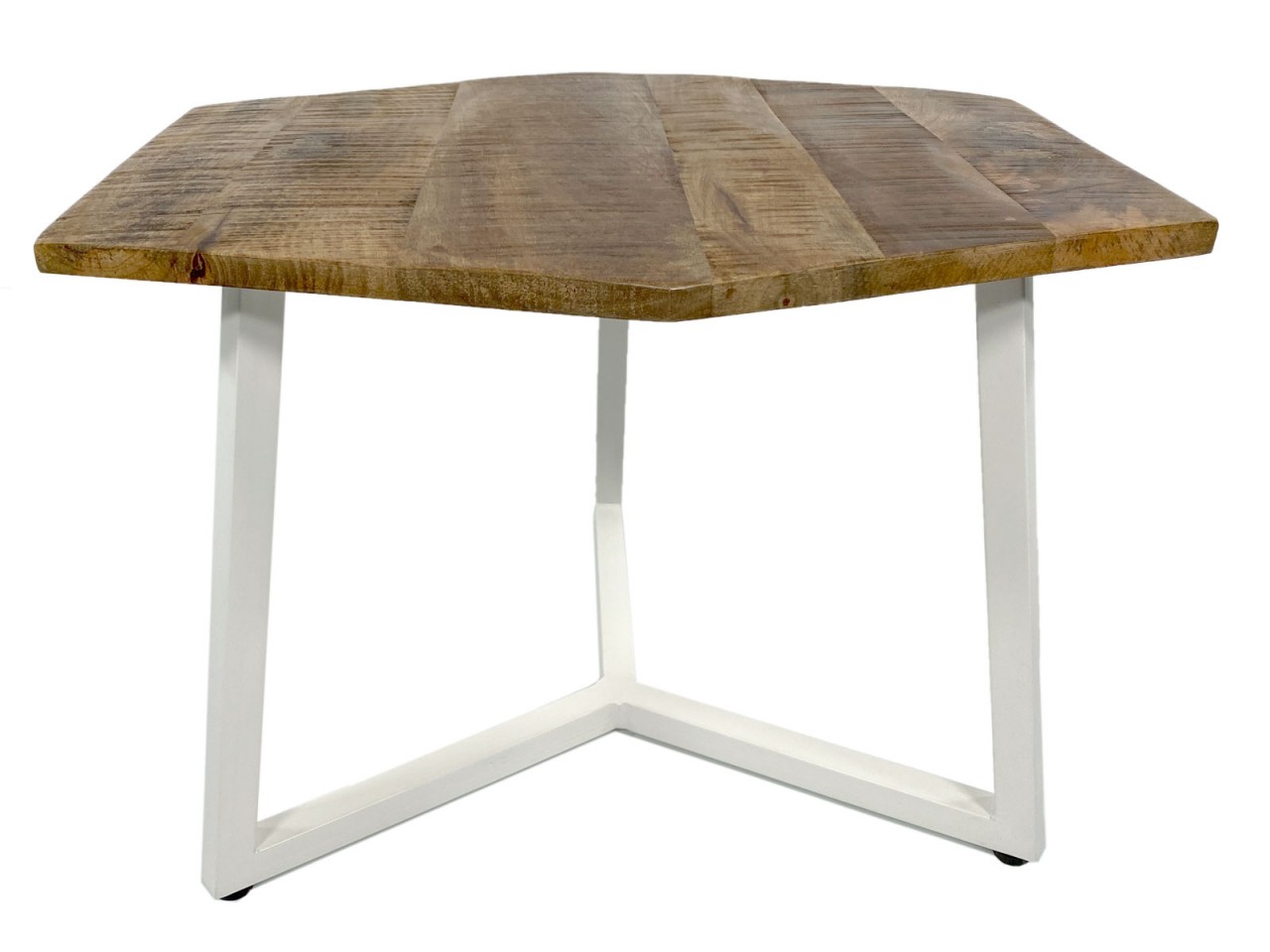 Beistelltisch 56 x 47 cm nachhaltig Wohnzimmer Tisch Couchtisch Nizza Metall-Gestell schwarz - weiß Beistelltisch 56 x 47 cm nachhaltig Wohnzimmer Tisch Couchtisch Nizza Metall-Gestell schwarz - weiß