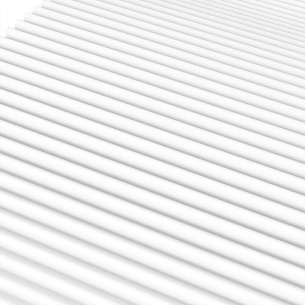 Komfortmatratze Weiß 120x200 cm aus Schaumstoff H2 H3 ergonomisches Liegen Komfortmatratze Weiß 120x200 cm aus Schaumstoff H2 H3 ergonomisches Liegen