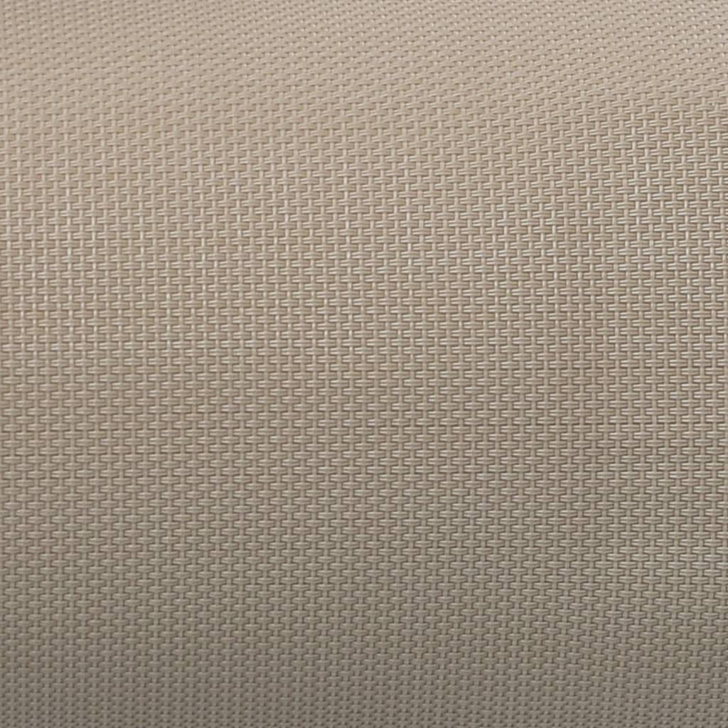 Liegestuhl Kopfstütze Taupe 40x7,5x15 cm Textilene Wetterfest Robust Hochwertig