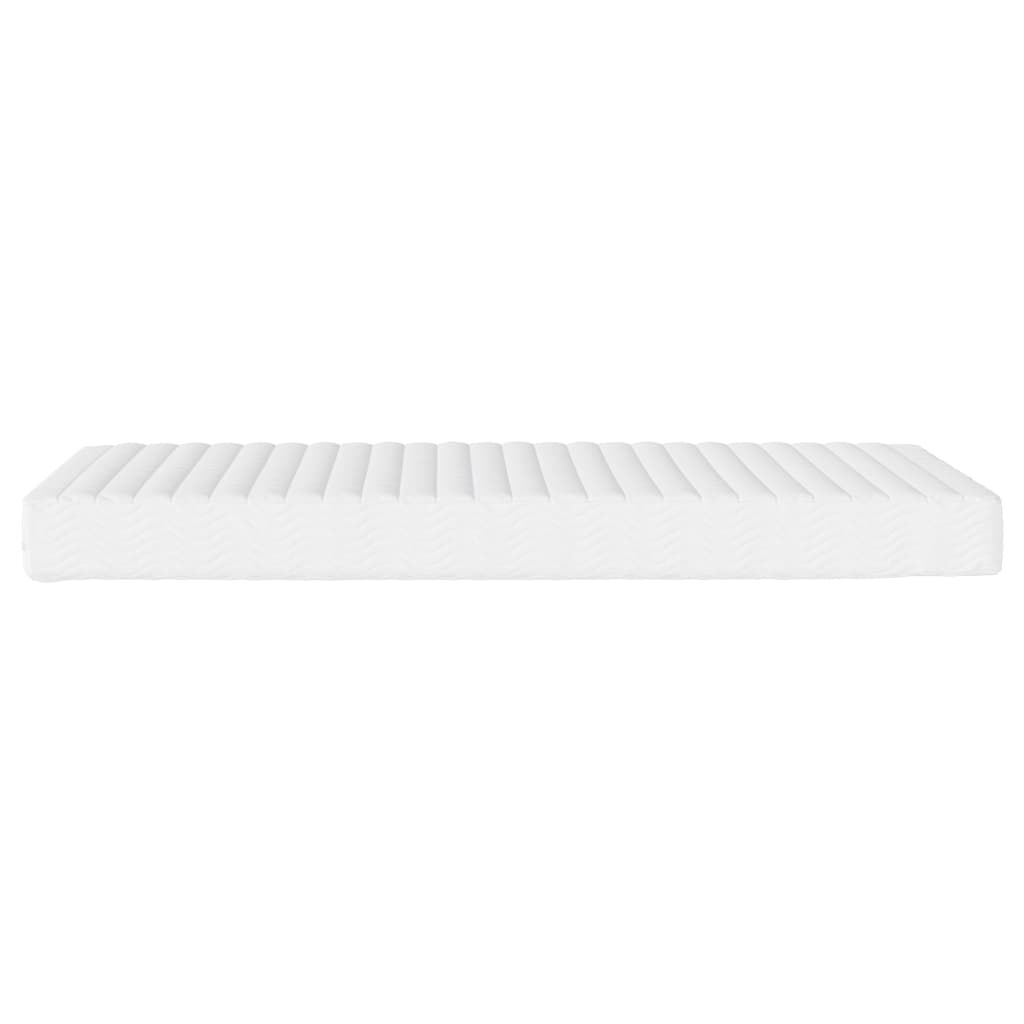 Komfortmatratze Weiß 120x200 cm aus Schaumstoff H2 H3 ergonomisches Liegen Komfortmatratze Weiß 120x200 cm aus Schaumstoff H2 H3 ergonomisches Liegen