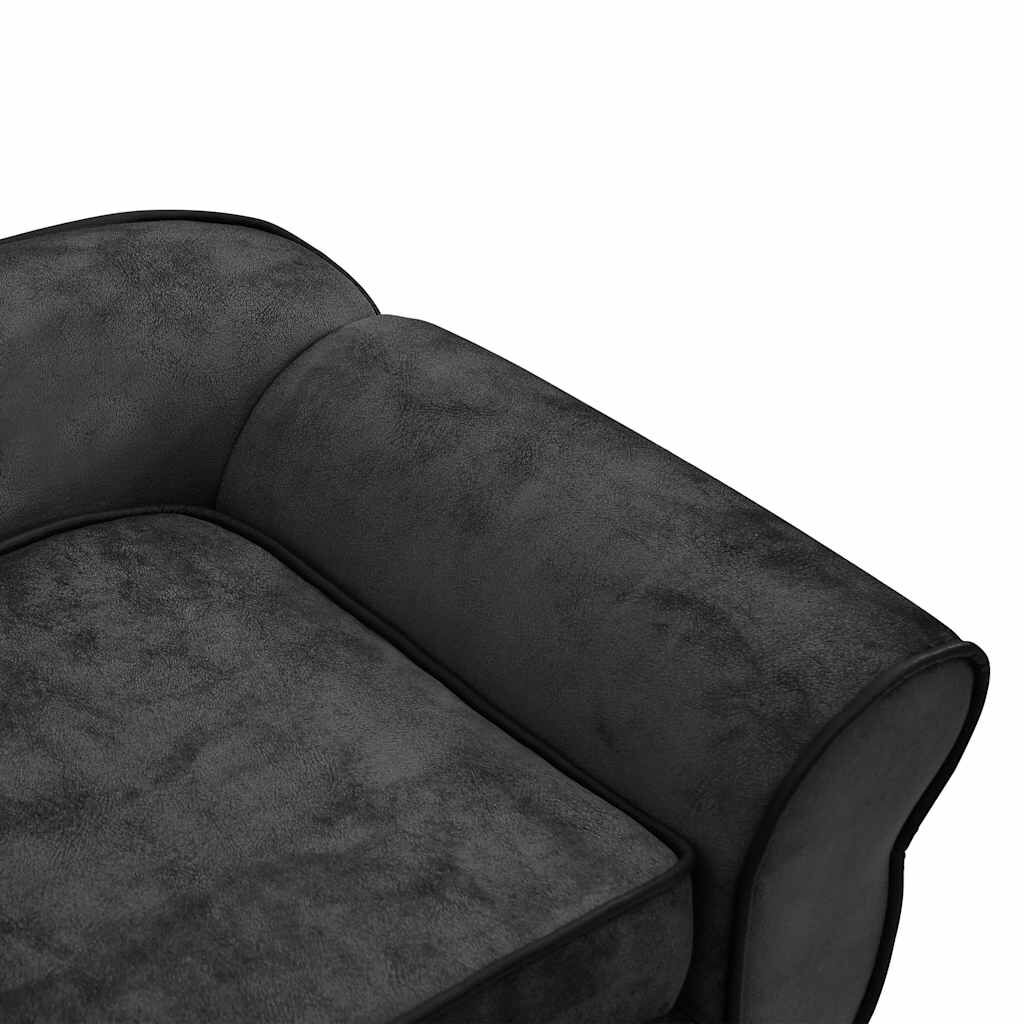 Hundesofa Dunkelgrau 72x45x30 cm weich gepolstert mit Plüschbezug pflegeleicht Hundesofa Dunkelgrau 72x45x30 cm weich gepolstert mit Plüschbezug pflegeleicht