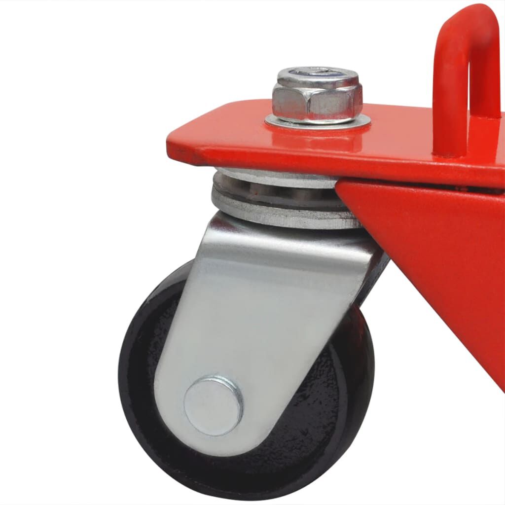 Hydraulische Hebebühne rot für Motorrad und ATV Tragkraft bis 680 Kilogramm