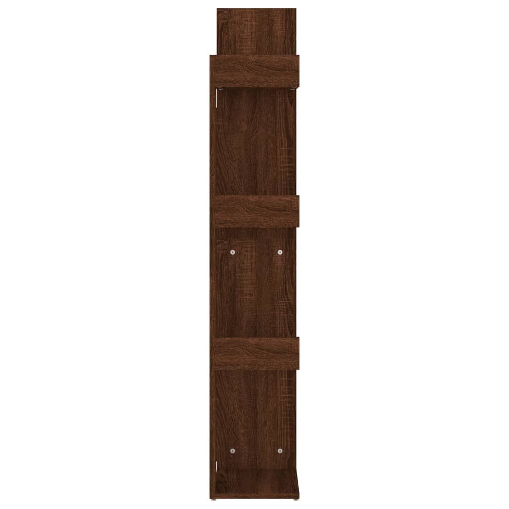 Bücherschrank Regal Aufbewahrungsschrank Bücherregal 48 x 25,5 x 140 cm Massivholz Eiche Bücherschrank Regal Aufbewahrungsschrank Bücherregal 48 x 25,5 x 140 cm Massivholz Eiche