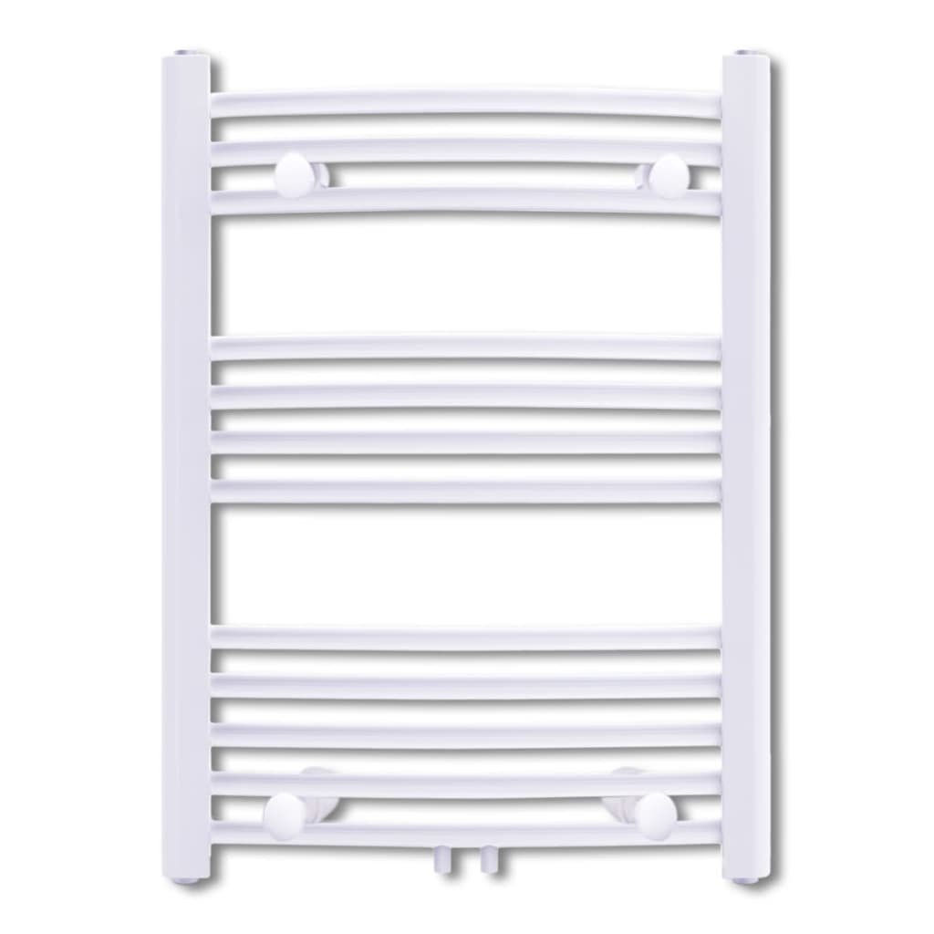 Badezimmerheizkörper, Zentralheizung, Handtuchhalter, gebogen, 500 x 764 mm Badezimmerheizkörper, Zentralheizung, Handtuchhalter, gebogen, 500 x 764 mm