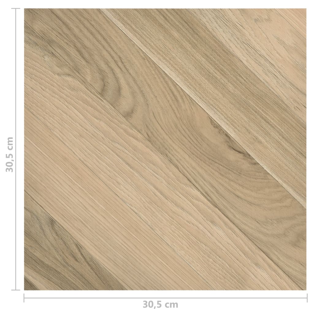 PVC-Fliesen Selbstklebend 55 Stk. 5,11 m² Braun Gestreift Pflegeleicht modern PVC-Fliesen Selbstklebend 55 Stk. 5,11 m² Braun Gestreift Pflegeleicht modern