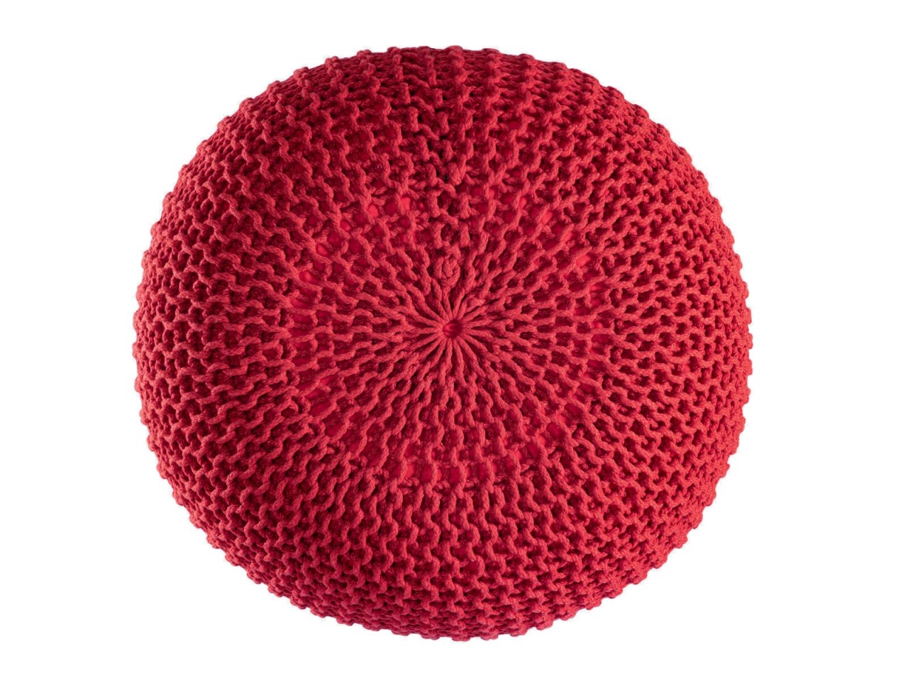 Sitzpouf ø55cm Pouf Strickhocker Strickpouf PREMIUM Innen Terrasse Pool Garten nachhaltig Sitzpouf ø55cm Pouf Strickhocker Strickpouf PREMIUM Innen Terrasse Pool Garten nachhaltig
