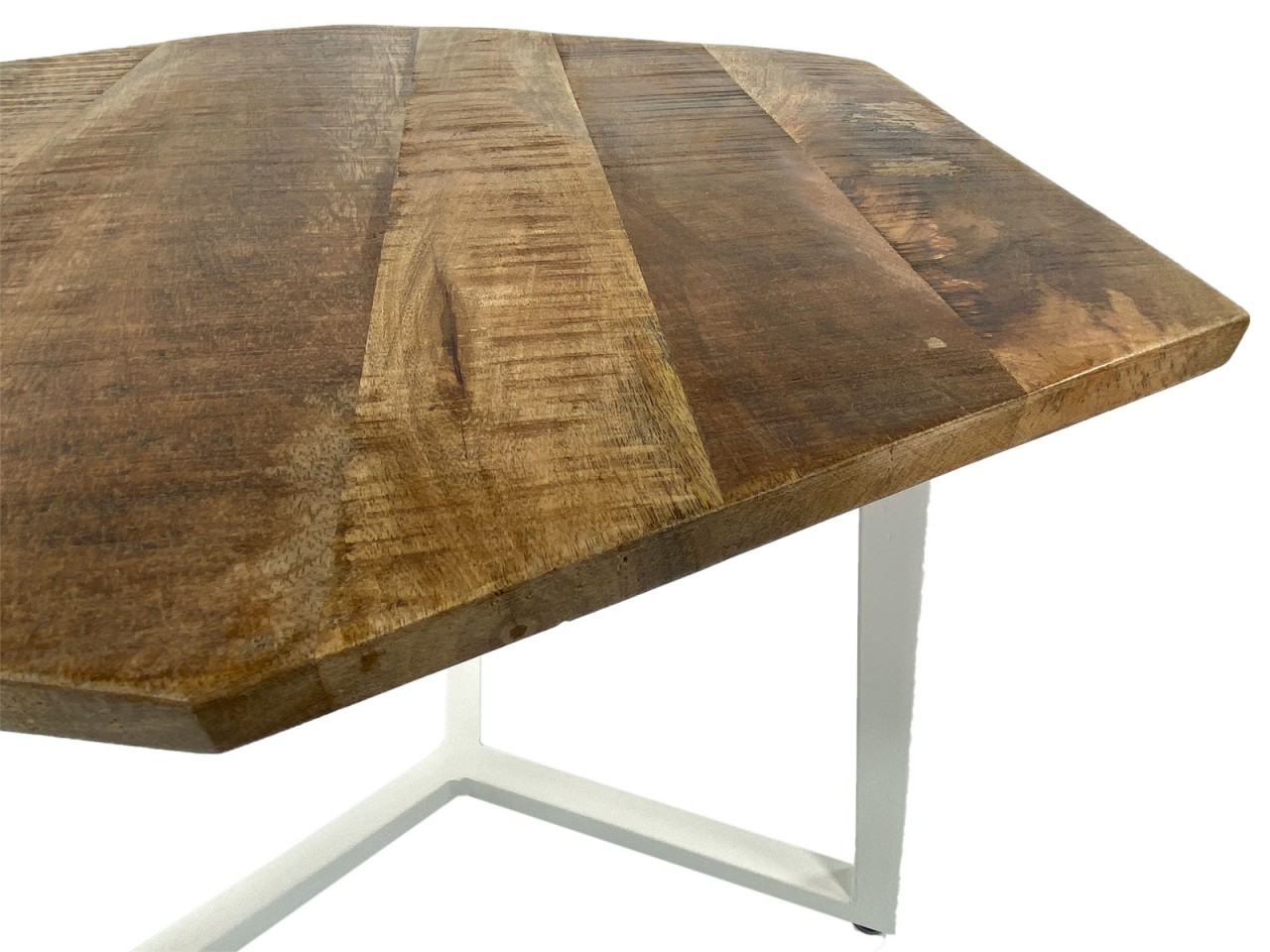 Beistelltisch 56 x 47 cm nachhaltig Wohnzimmer Tisch Couchtisch Nizza Metall-Gestell schwarz - weiß Beistelltisch 56 x 47 cm nachhaltig Wohnzimmer Tisch Couchtisch Nizza Metall-Gestell schwarz - weiß