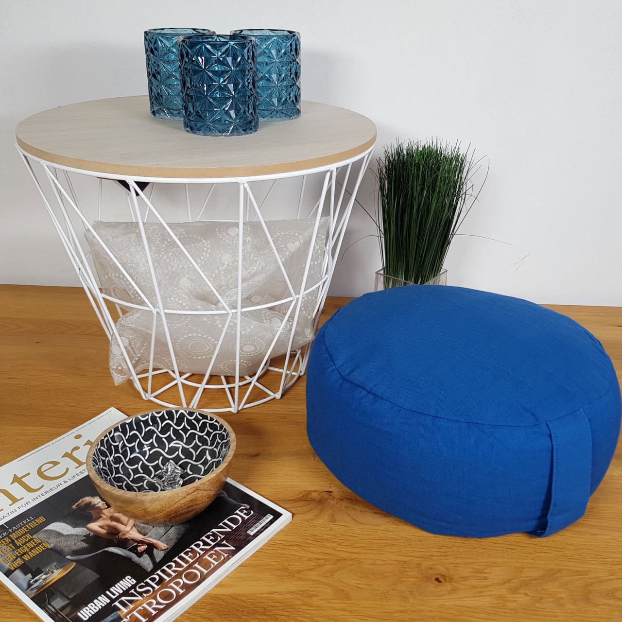 Yogakissen Meditationskissen Sitzkissen Bodenkissen Lotus rund H 14 x ø 31 cm Bezug waschbar Yogakissen Meditationskissen Sitzkissen Bodenkissen Lotus rund H 14 x ø 31 cm Bezug waschbar