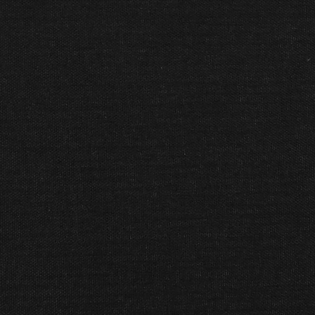 Bettgestell Schwarz 160x200 cm ohne Matratze mit Stoffbezug modern edel Bettgestell Schwarz 160x200 cm ohne Matratze mit Stoffbezug modern edel