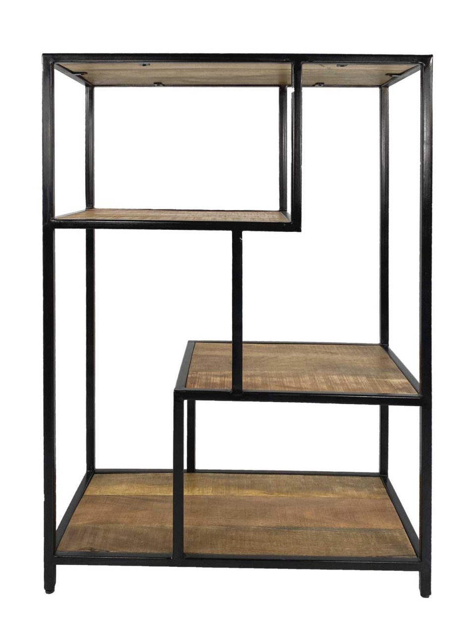 Stand Regal Bücher Regal Raumteiler Bücherbord 75 x 115 x 36 cm Liverpool Metall-Gestell schwarz Stand Regal Bücher Regal Raumteiler Bücherbord 75 x 115 x 36 cm Liverpool Metall-Gestell schwarz