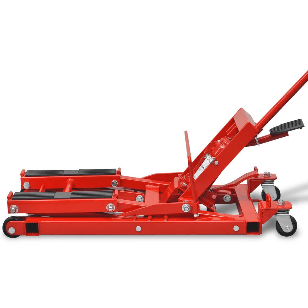 Hydraulische Hebebühne rot für Motorrad und ATV Tragkraft bis 680 Kilogramm