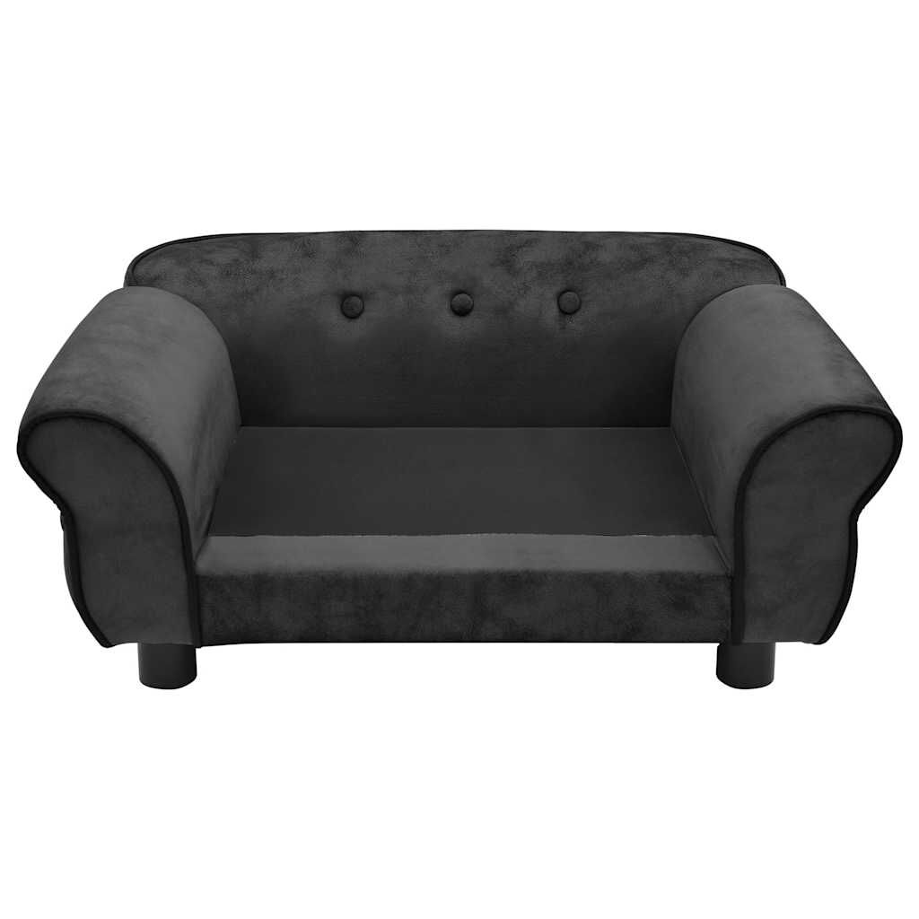 Hundesofa Dunkelgrau 72x45x30 cm weich gepolstert mit Plüschbezug pflegeleicht Hundesofa Dunkelgrau 72x45x30 cm weich gepolstert mit Plüschbezug pflegeleicht