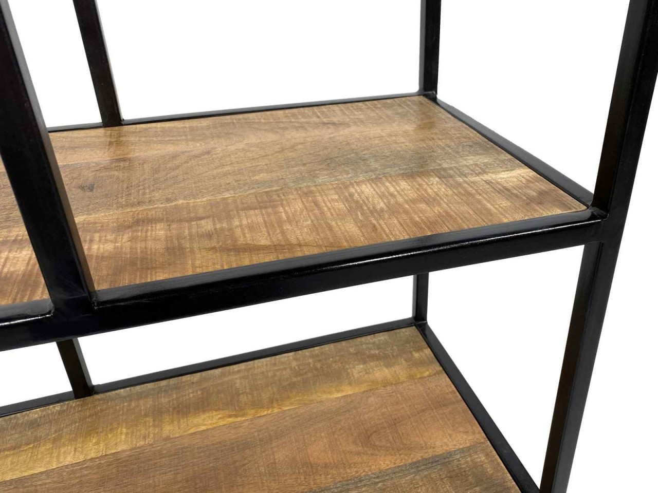 Stand Regal Bücher Regal Raumteiler Bücherbord 75 x 115 x 36 cm Liverpool Metall-Gestell schwarz Stand Regal Bücher Regal Raumteiler Bücherbord 75 x 115 x 36 cm Liverpool Metall-Gestell schwarz