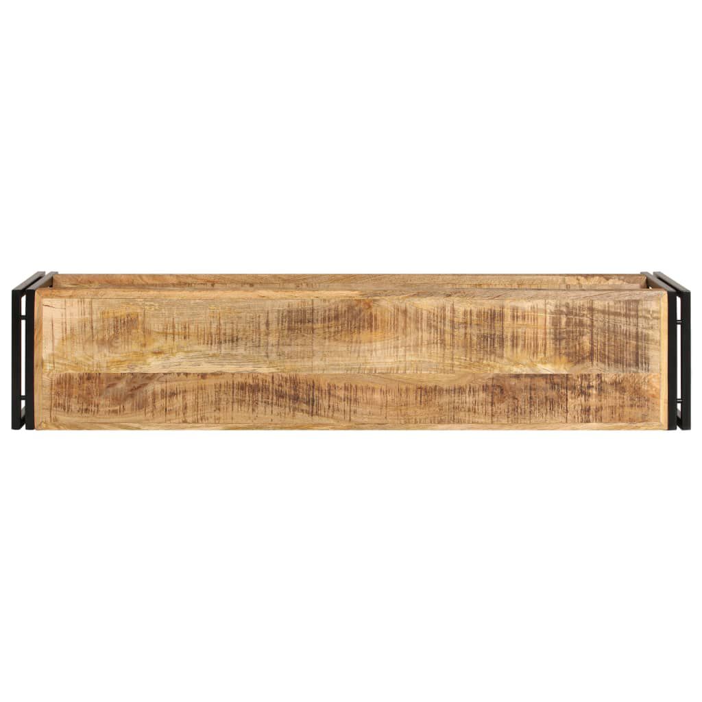 TV-Schrank Mango Massivholz 150x30x40 cm rustikaler Look für Wohnzimmer TV-Schrank Mango Massivholz 150x30x40 cm rustikaler Look für Wohnzimmer