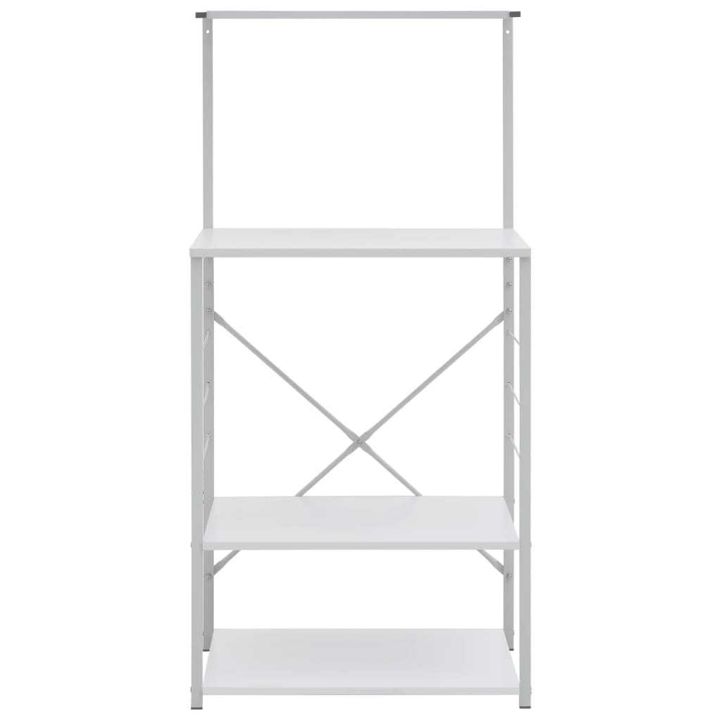 Küchenregal Mikrowellenregal Mikrowelle 60x39,6x123 cm Weiß Praktisch Stabil Küchenregal Mikrowellenregal Mikrowelle 60x39,6x123 cm Weiß Praktisch Stabil