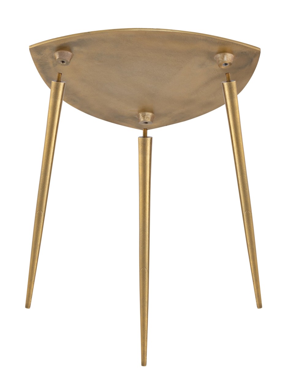 Beistelltisch Metall Dekotisch Alster 40x45x40 cm dreieckig klass. Design Aluminium silber o. gold Beistelltisch Metall Dekotisch Alster 40x45x40 cm dreieckig klass. Design Aluminium silber o. gold