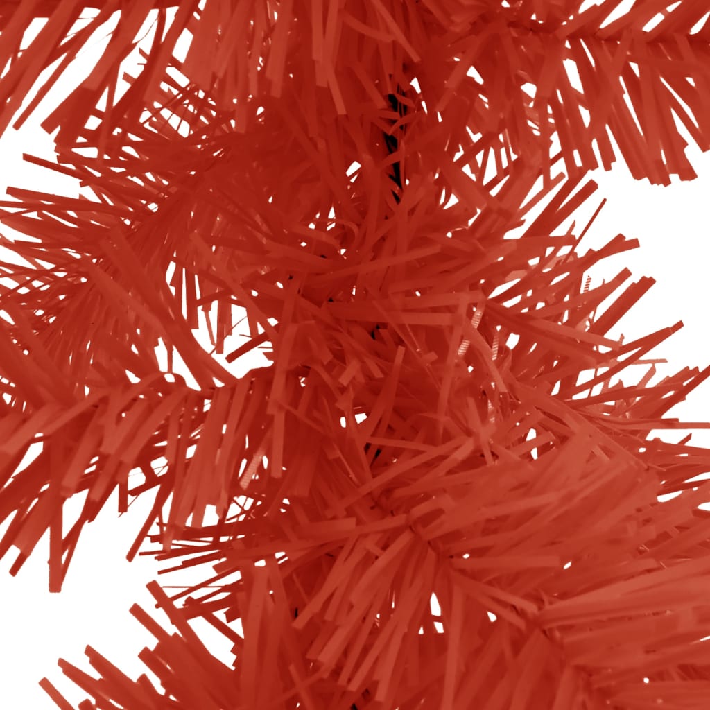 Weihnachtsgirlande Girlande Rot Deko mit LED Lichtern 20m länge Weihnachtsgirlande Girlande Rot Deko mit LED Lichtern 20m länge