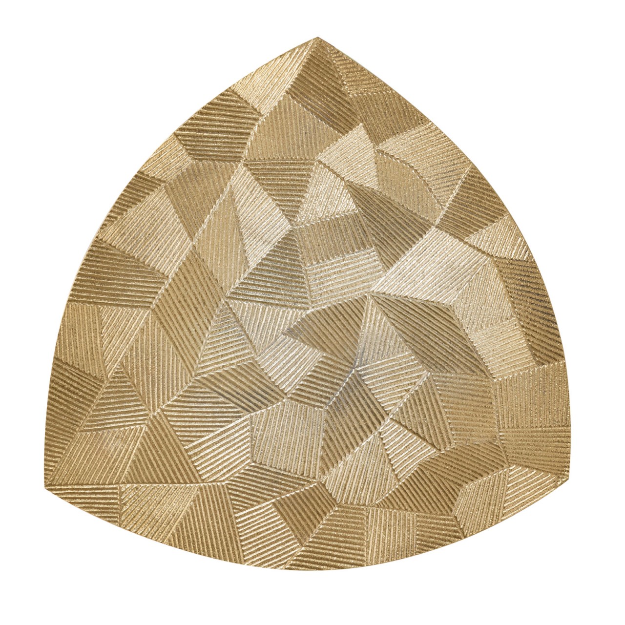 Beistelltisch Metall Dekotisch Alster 40x45x40 cm dreieckig klass. Design Aluminium silber o. gold Beistelltisch Metall Dekotisch Alster 40x45x40 cm dreieckig klass. Design Aluminium silber o. gold