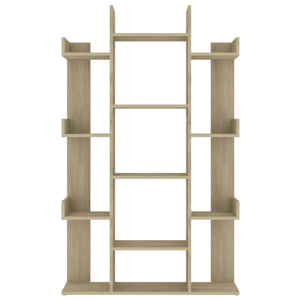 Bücherregal Sonoma Eiche 86x25x140 cm mit Fächern aus Holzwerkstoff modern Bücherregal Sonoma Eiche 86x25x140 cm mit Fächern aus Holzwerkstoff modern