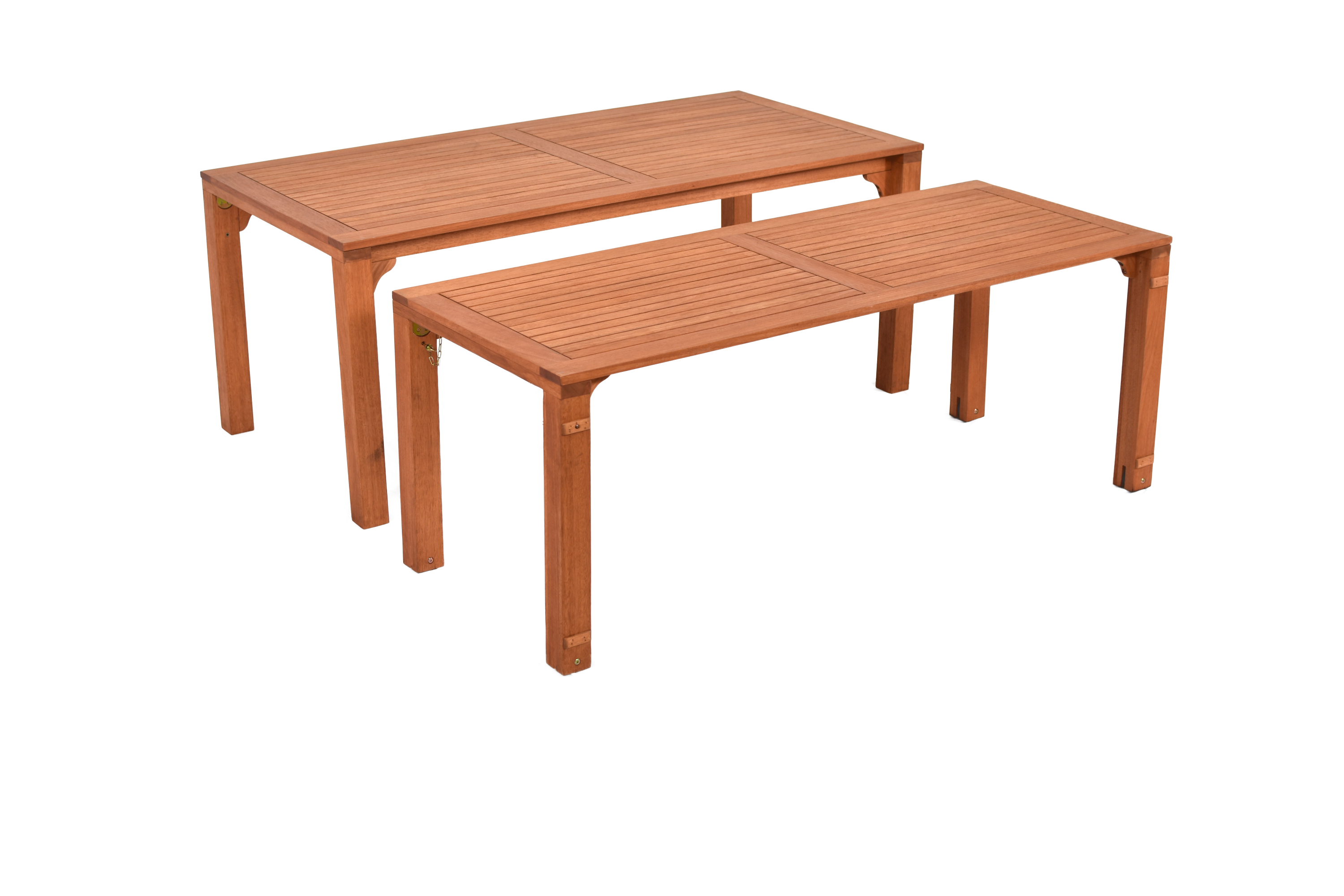 Comodoro Gartenmöbel-Set für 10 Personen – 11-teilig aus FSC® Eukalyptusholz mit großem Flex-Ausziehtisch 185–370 cm & verstellbaren Klappsesseln