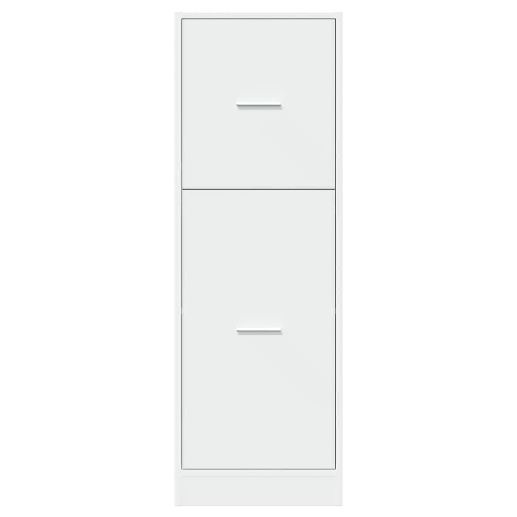 Apothekerschrank Weiß 40x41x118 cm Holzwerkstoff