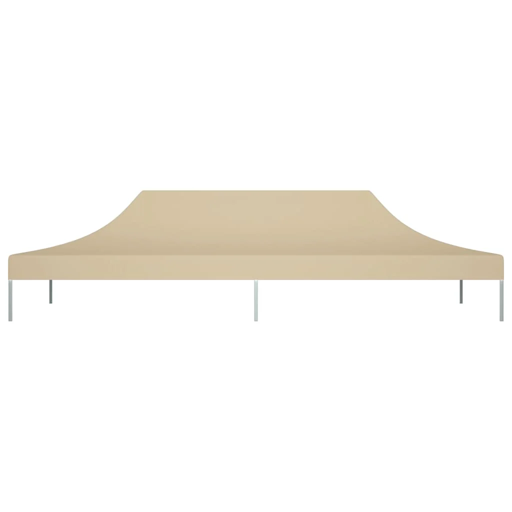 Partyzeltdach Ersatzdach Dach Zeltdach für Pavillon Wasserdicht 6x3m Beige