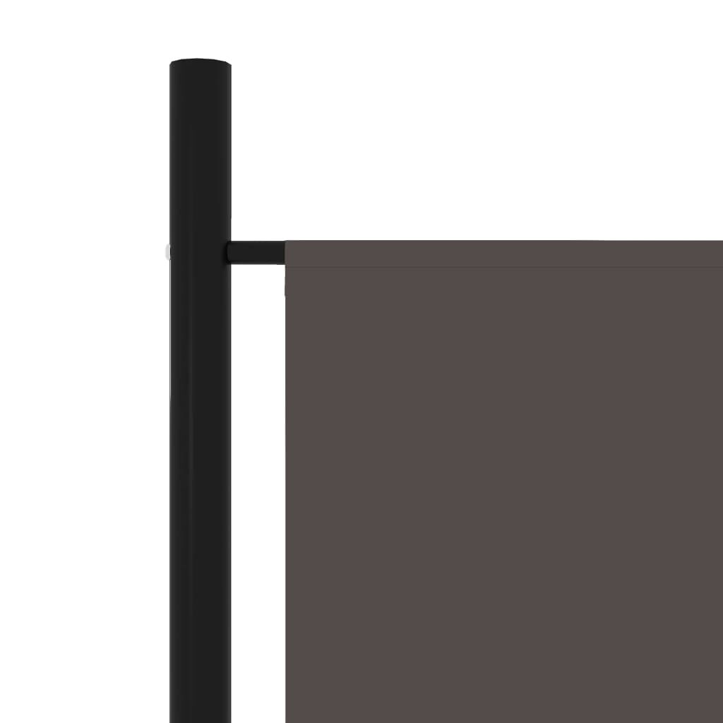Raumteiler Paravent 5 teilig Anthrazit 250x180 cm für flexible Raumgestaltung