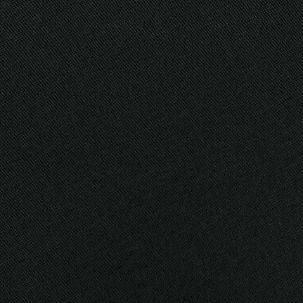 Sessel mit Fußhocker Schwarz Stoff gemütlich modern für Wohn oder Schlafzimmer Sessel mit Fußhocker Schwarz Stoff gemütlich modern für Wohn oder Schlafzimmer