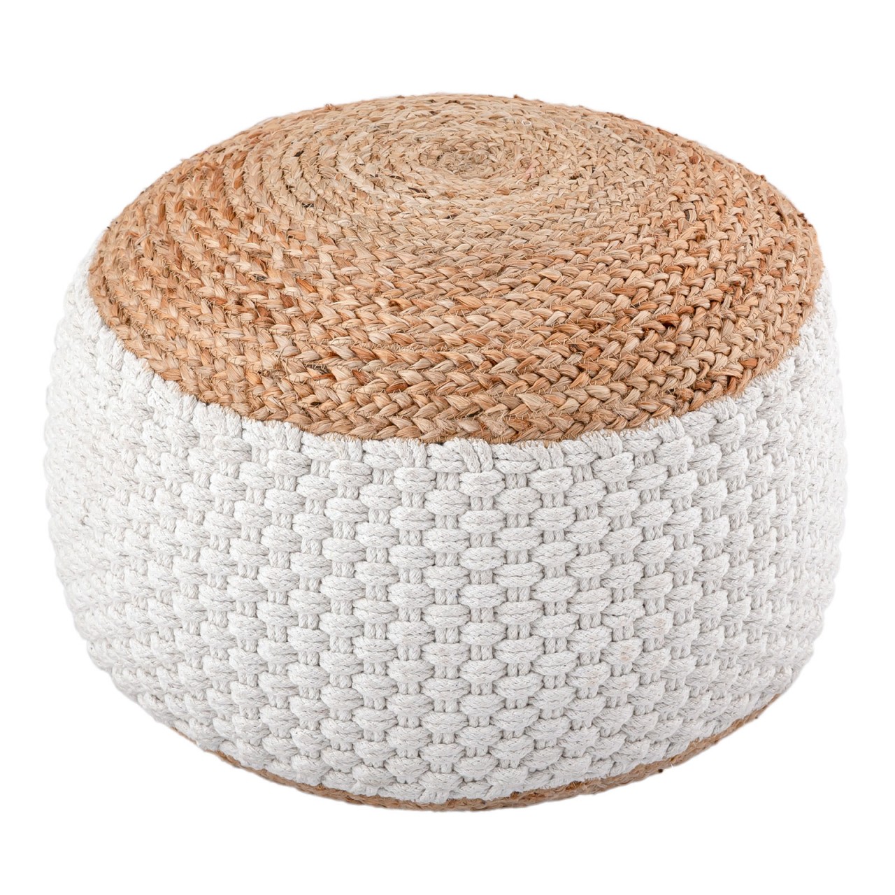 Sitzpouf Jute Sitzhocker rund 50x50 cm Deko Hocker Jute natur Sitzpouf Bodenkissen Fußhocker Sitzpouf Jute Sitzhocker rund 50x50 cm Deko Hocker Jute natur Sitzpouf Bodenkissen Fußhocker