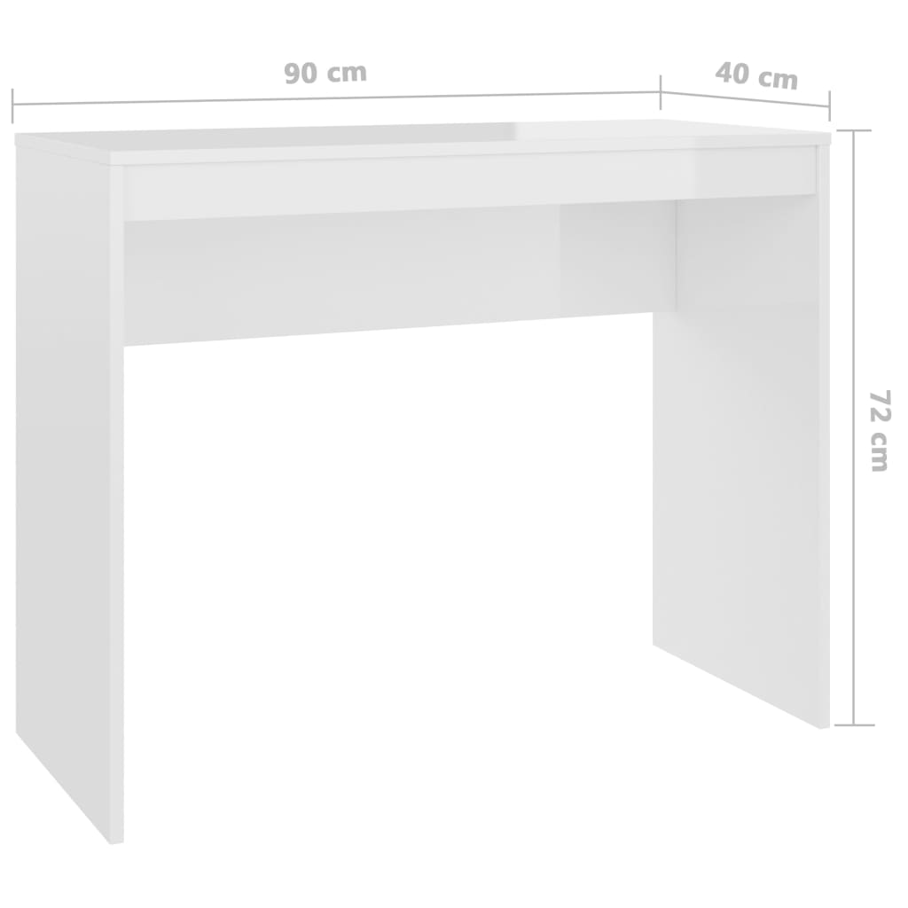 Schreibtisch Schreibpult Bürotisch Büroarbeitsplatz 90x40x72cm 