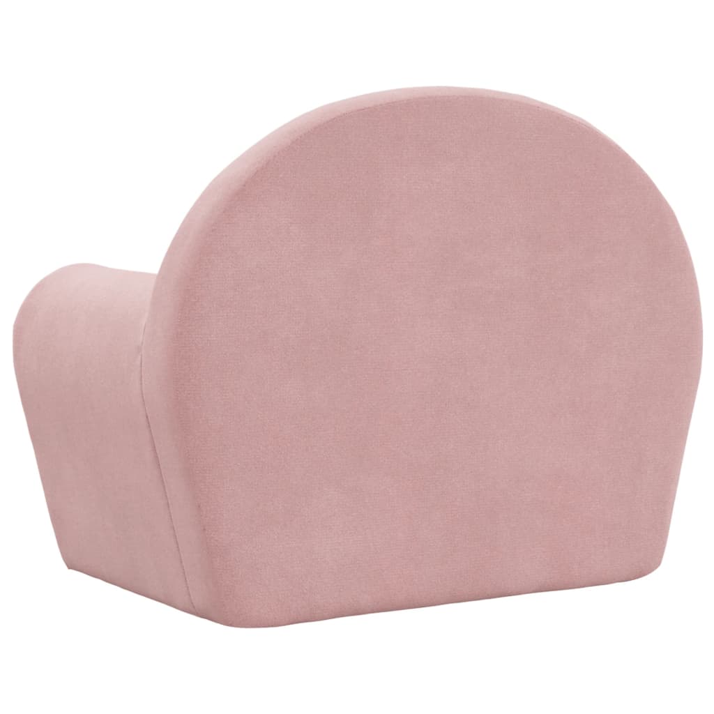 Kindersofa Rosa Weich Plüsch gemütlich und kuschelig Kinderzimmer Spielzimmer Kindersofa Rosa Weich Plüsch gemütlich und kuschelig Kinderzimmer Spielzimmer