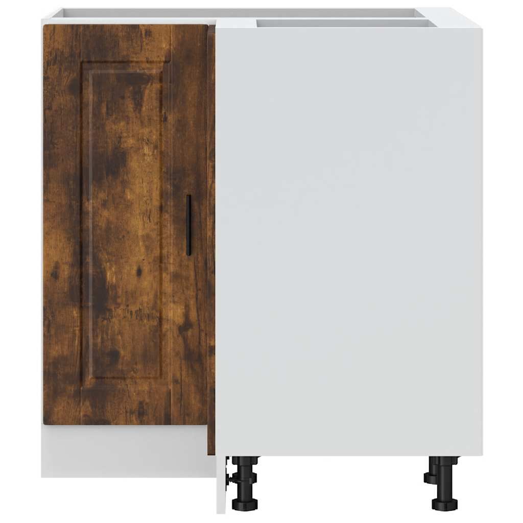 Küchen-Eckunterschrank Porto Räuchereiche Holzwerkstoff