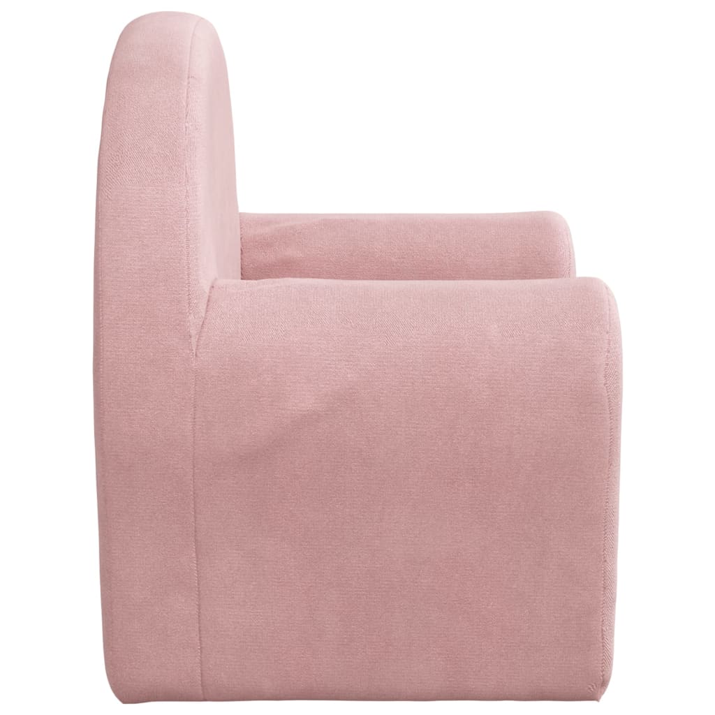 Kindersofa Rosa Weich Plüsch gemütlich und kuschelig Kinderzimmer Spielzimmer Kindersofa Rosa Weich Plüsch gemütlich und kuschelig Kinderzimmer Spielzimmer