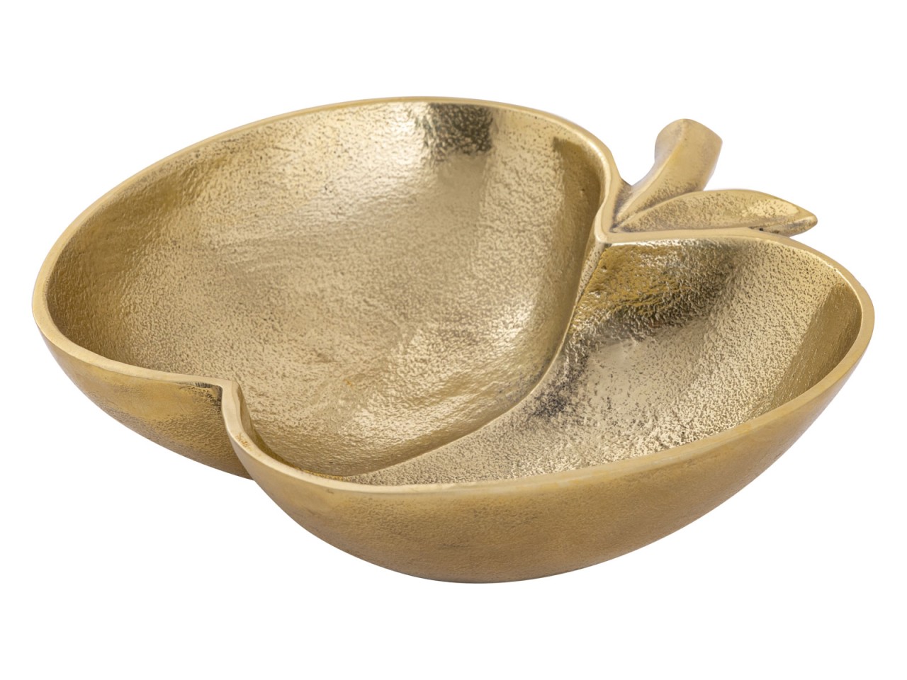 Apfel Schale Dekoschale Masterbox 12-teilig Apple gold o. silber Aluminium Apfel Schale Dekoschale Masterbox 12-teilig Apple gold o. silber Aluminium