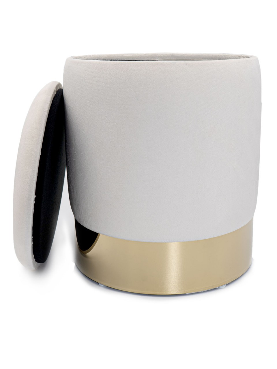 Samthocker Deko Hocker Samt Pouf Dekopouf Velour Hocker mit Stauraum u. Deckel Ø 31 H 38 cm Samthocker Deko Hocker Samt Pouf Dekopouf Velour Hocker mit Stauraum u. Deckel Ø 31 H 38 cm
