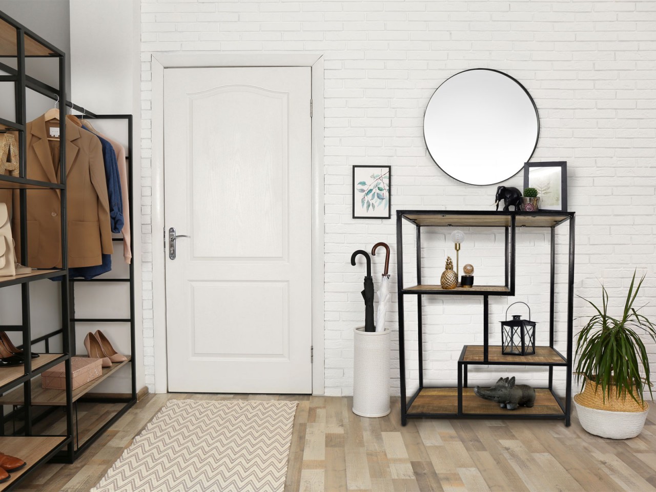 Stand Regal Bücher Regal Raumteiler Bücherbord 75 x 115 x 36 cm Liverpool Metall-Gestell schwarz Stand Regal Bücher Regal Raumteiler Bücherbord 75 x 115 x 36 cm Liverpool Metall-Gestell schwarz