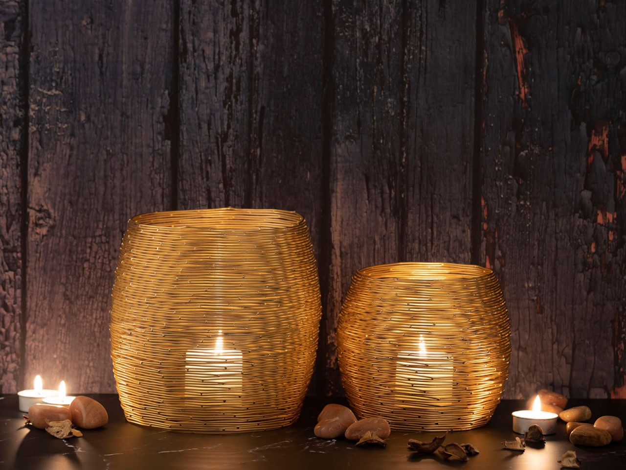 Kerzenständer Set 2-teilig Teelichthalter Windlichter Paris gold o. silber Kerzenhalter Kerzenständer Set 2-teilig Teelichthalter Windlichter Paris gold o. silber Kerzenhalter