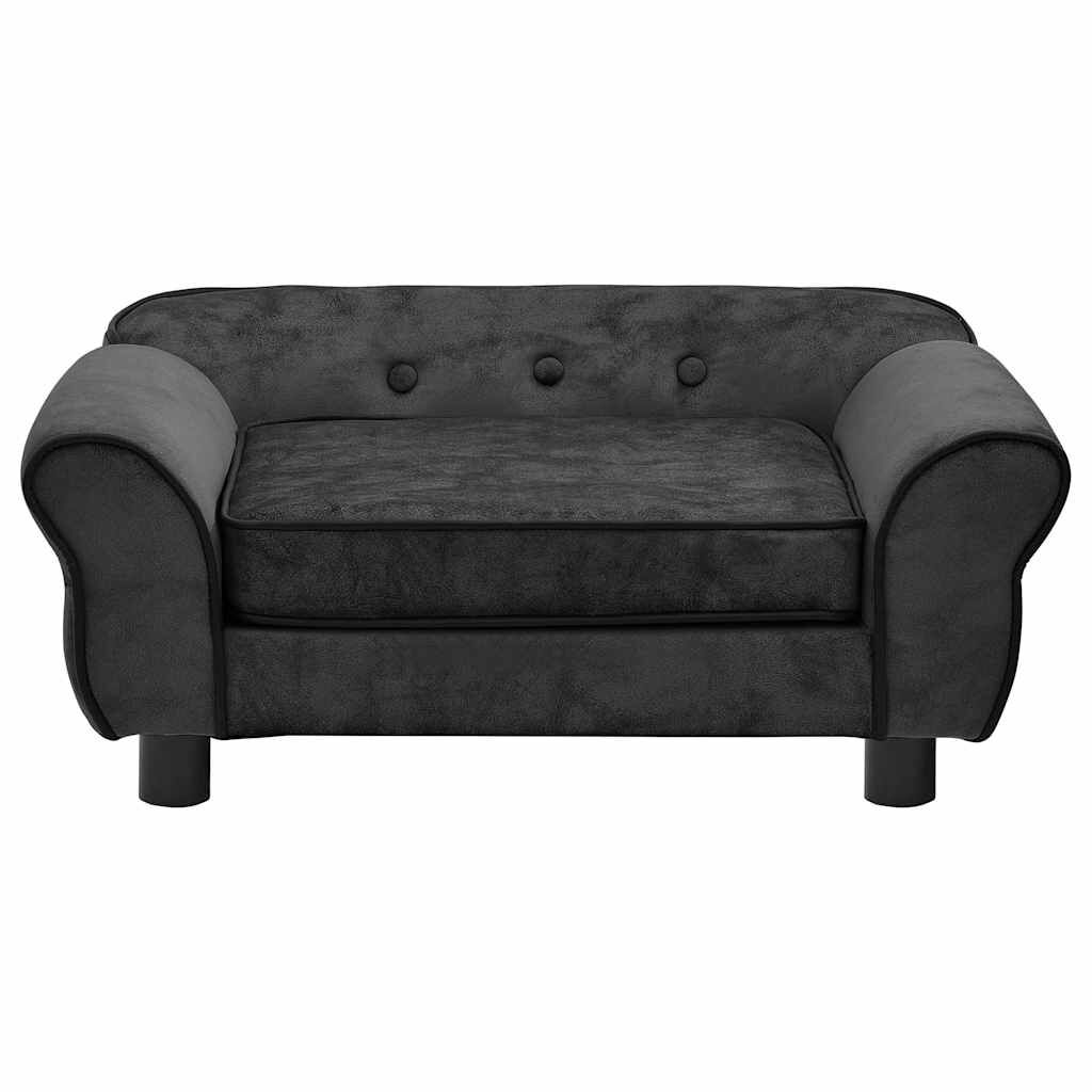 Hundesofa Dunkelgrau 72x45x30 cm weich gepolstert mit Plüschbezug pflegeleicht Hundesofa Dunkelgrau 72x45x30 cm weich gepolstert mit Plüschbezug pflegeleicht