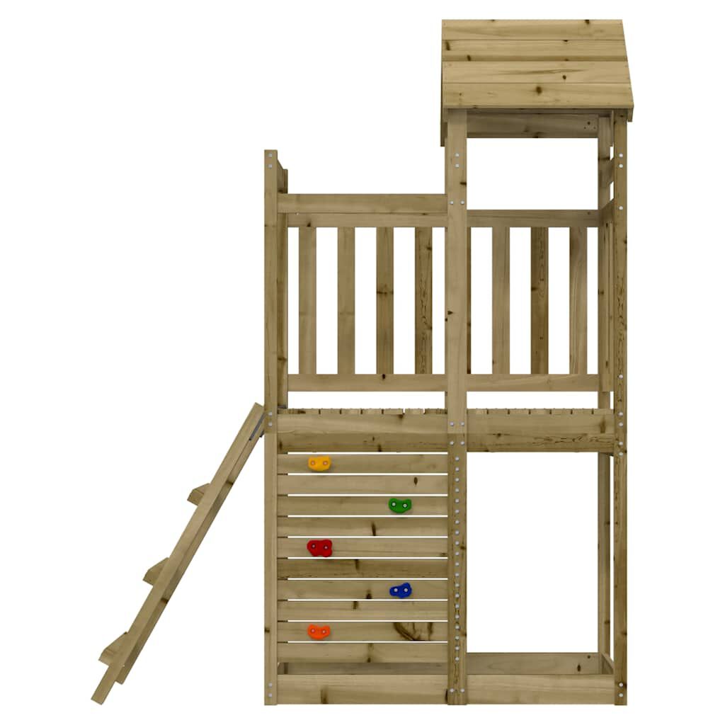 vidaXL Spielturm 52,5x110,5x214 cm Imprägniertes Kiefernholz