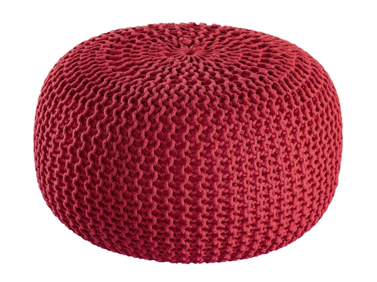 Sitzpouf ø55cm Pouf Strickhocker Strickpouf PREMIUM Innen Terrasse Pool Garten nachhaltig Sitzpouf ø55cm Pouf Strickhocker Strickpouf PREMIUM Innen Terrasse Pool Garten nachhaltig