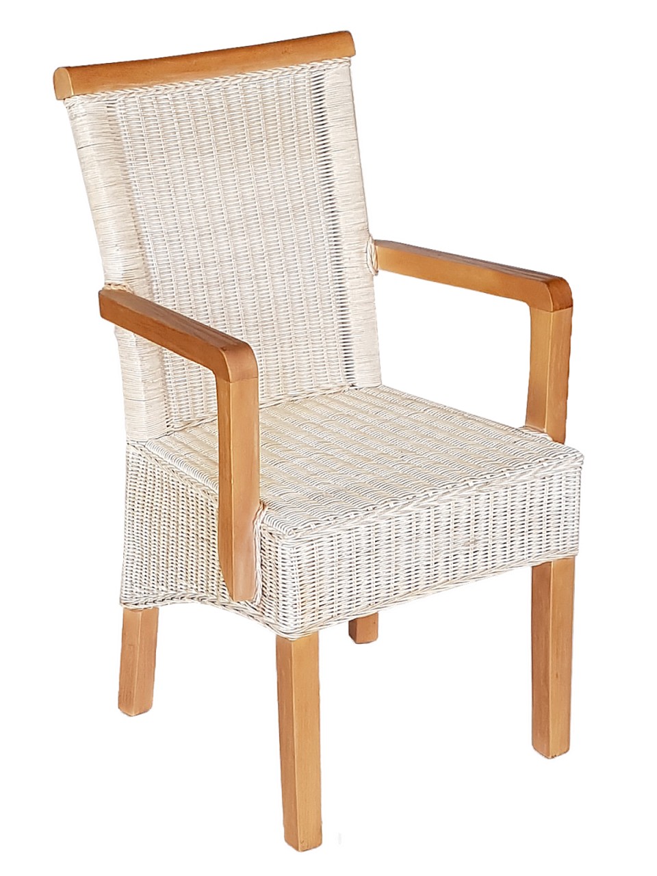 Esszimmer Stuhl mit Armlehnen Rattanstuhl weiß Perth Korbstuhl Rattan Sessel nachhaltig Esszimmer Stuhl mit Armlehnen Rattanstuhl weiß Perth Korbstuhl Rattan Sessel nachhaltig