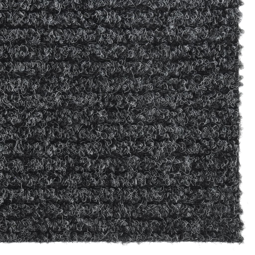 Schmutzfangläufer Fußmatte 100x150 cm Anthrazit Rutschfest Robust Innen Außen