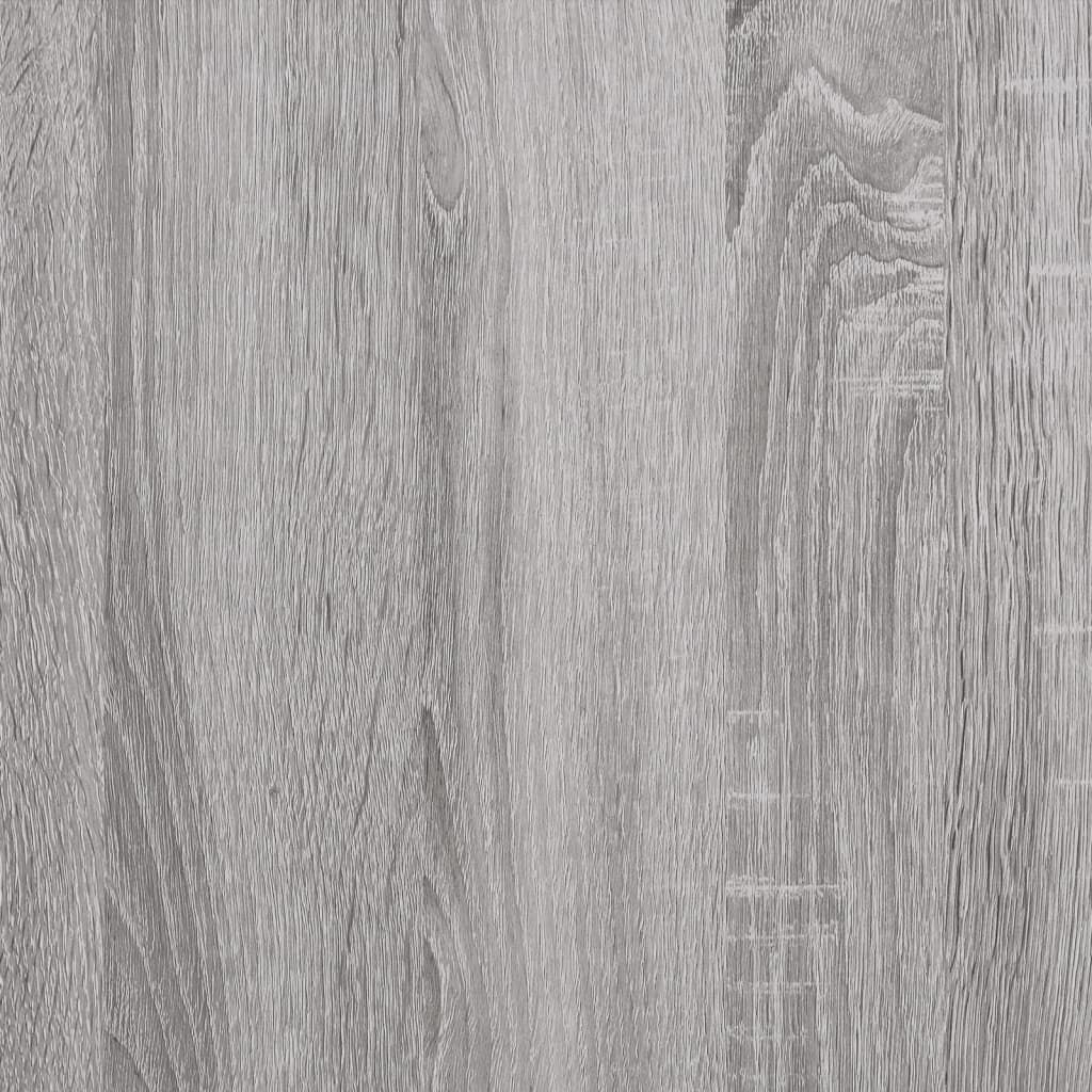Schrank Sideboard mit LED Beleuchtung Grau Sonoma für Wohnzimmer & Flur Schrank Sideboard mit LED Beleuchtung Grau Sonoma für Wohnzimmer & Flur