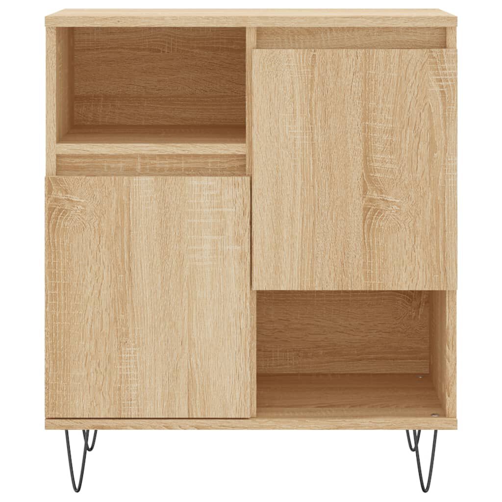 Sideboard mit Türen 60 cm breit in Sonoma Eiche Optik Wohnzimmer Flur modern Sideboard mit Türen 60 cm breit in Sonoma Eiche Optik Wohnzimmer Flur modern