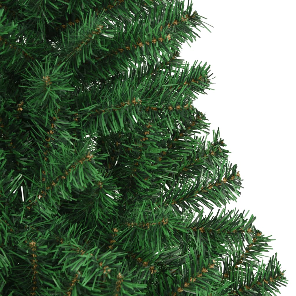 Künstlicher Weihnachtsbaum mit dicken Ästen Grün 210cm PVC Festlich Naturgetreu