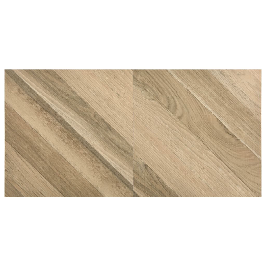 PVC-Fliesen Selbstklebend 55 Stk. 5,11 m² Braun Gestreift Pflegeleicht modern PVC-Fliesen Selbstklebend 55 Stk. 5,11 m² Braun Gestreift Pflegeleicht modern